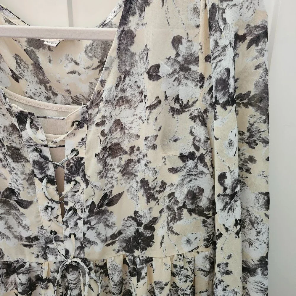 Anthropologie Blu Pepper Vintage Floral Boho Dress - Picture 6 of 11